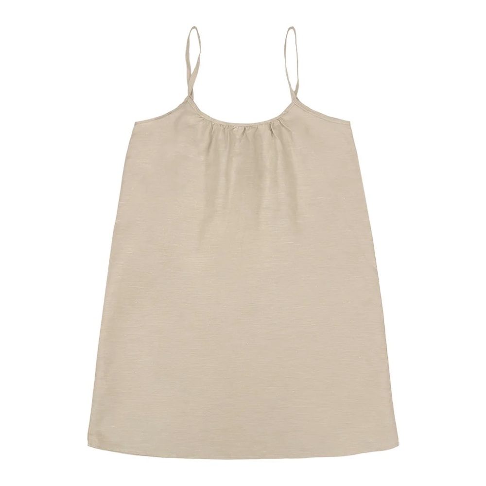 NWT Jungmaven Sundance Hemp Slip Dress, Canvas